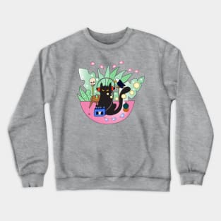 90's Cat Crewneck Sweatshirt